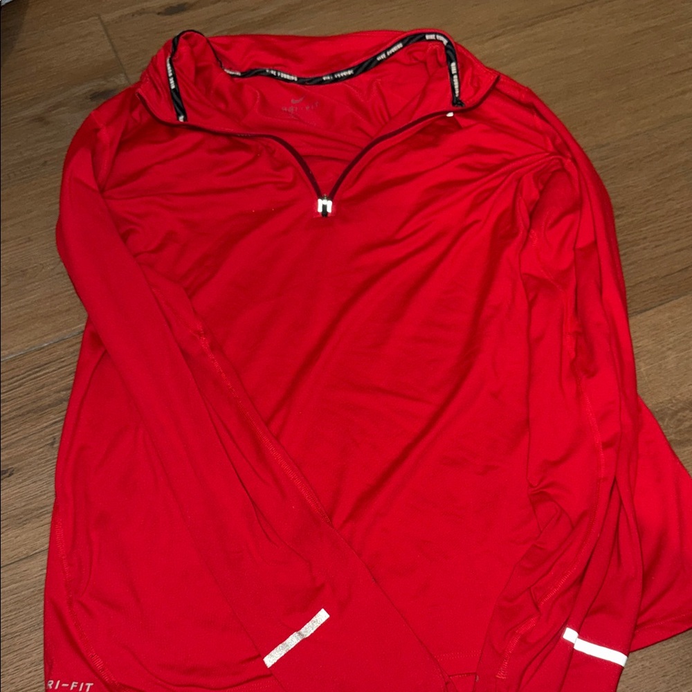 Nike Red Dri-FIT Performance Top